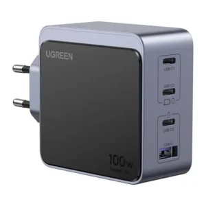 UGREEN Nexode S 100W GaN Φορτιστής Τοίχου 4 Θυρών (3x USB-C + 1x USB-A) PD / QC