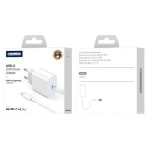 Jellico AK-180 – Γρήγορος Φορτιστής USB-C 20W